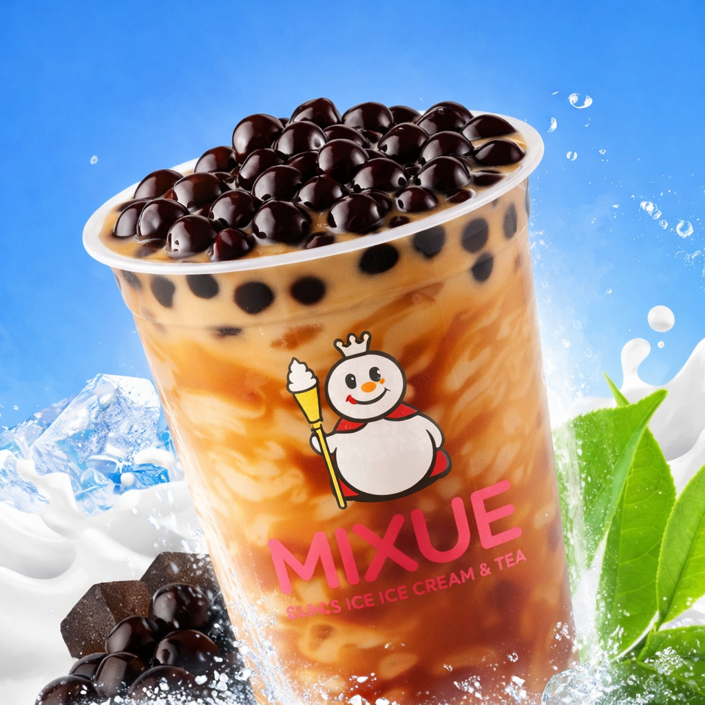 Brown Sugar Boba Milk Tea (M)