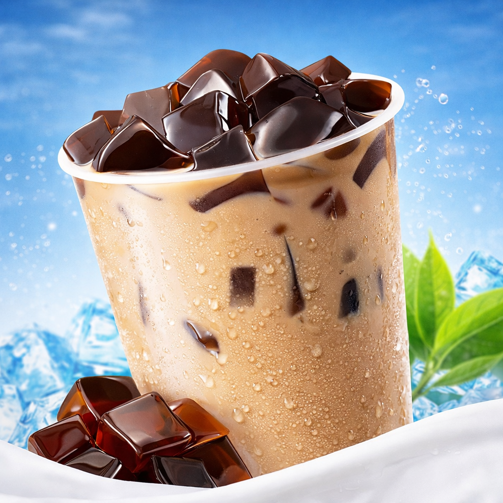 Classic Milk Tea - Brown Sugar Jelly (L)